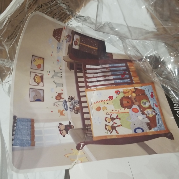 LAMB & IVY S.S. Noah 9 pieces crib set - Picture 2 of 12